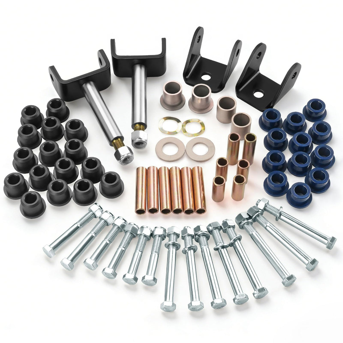 Drive Up Club Car DS bushing kit front-end visible for fit and durability.