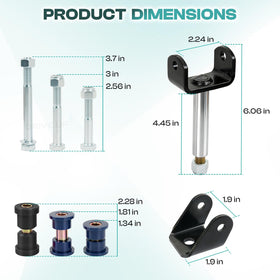 Drive Up bushing kit packaging label highlights compatibility with 1993-up Club Car.