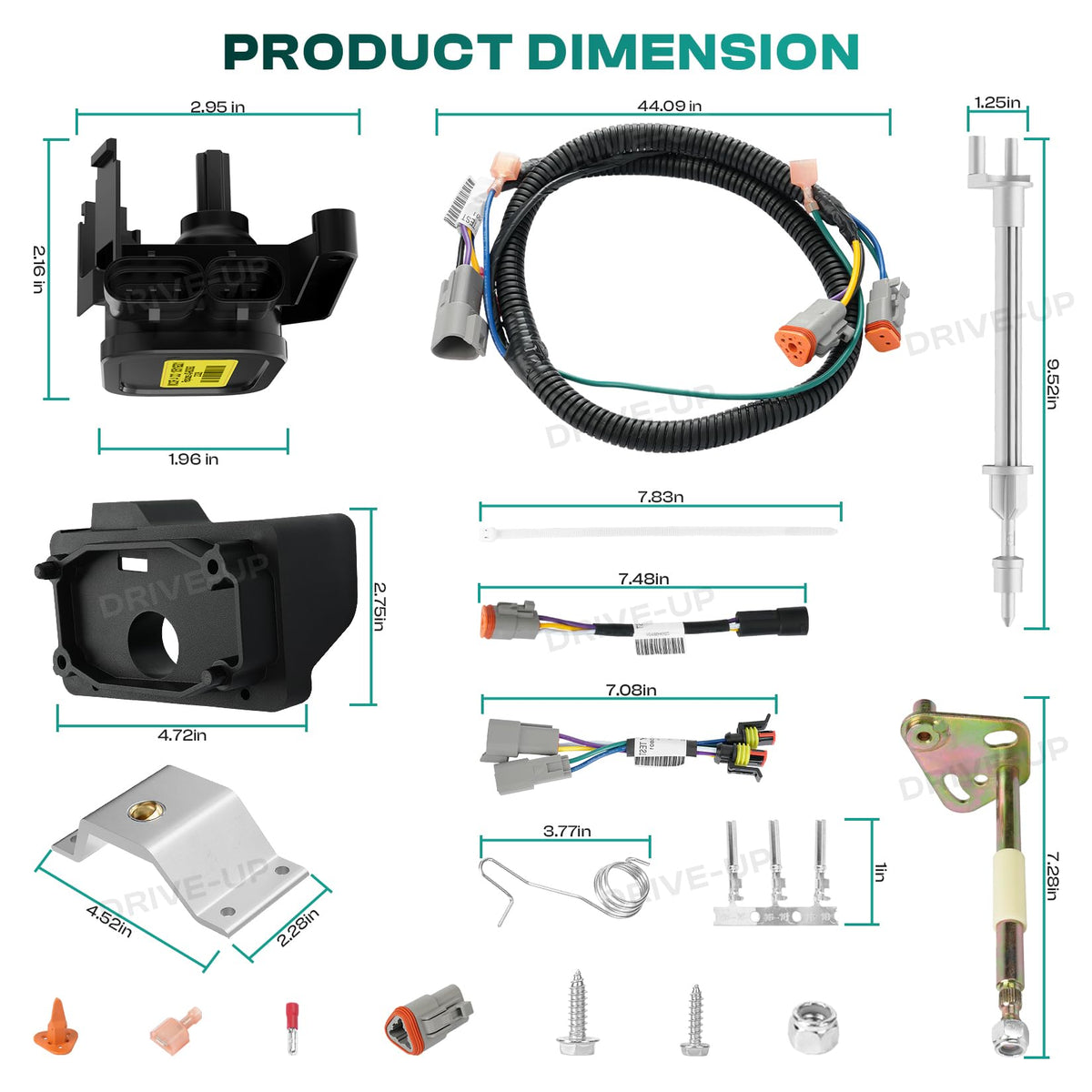 Drive Up tow/run switch setup on DS to ensure safe power switching.