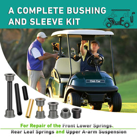 Drive Up bushing kit for rear suspension reduces friction and wear