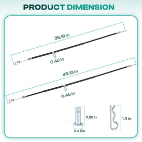 DRIVE UP packaging image for Club Car Precedent brake cables