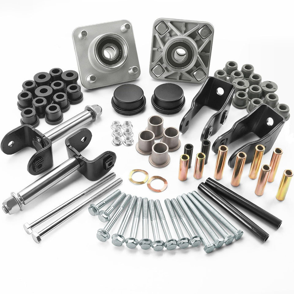 Drive Up Club Car Precedent front-end bushing kit ready for installation