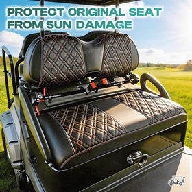 Drive Up Club Car Precedent seat cushion cover shields cushions from spills and wear