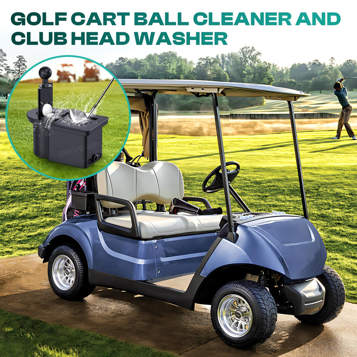 Drive Up club cleaner slot designed for deep cleaning clubs.