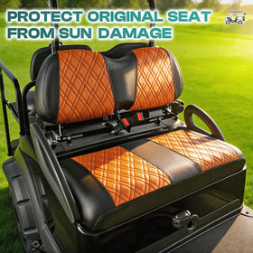 Drive Up PVC front seat cover provides moisture-proof and scratch-resistant protection for daily use.