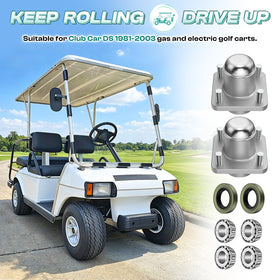 Drive Up DS front hub dust cap metal cover protects bearings