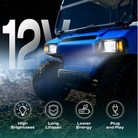 Drive Up headlight package includes left and right LEDs for reliable replacement.