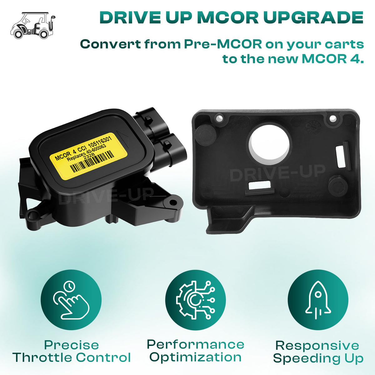Drive Up DS MCOR4 kit installation guide shown for easier setup.