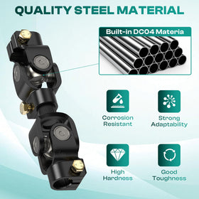 Drive Up DS steering joint close-up suitable for easy golf cart maintenance