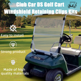 DRIVE UP DS upper retaining clip keeps the windshield firmly in place.