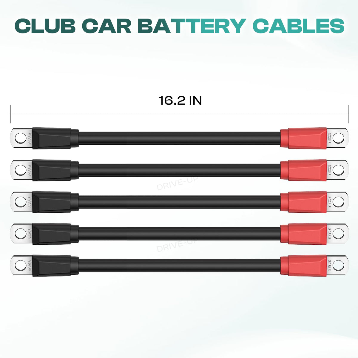 DRIVE UP easy-install DS cables simplify golf cart maintenance.