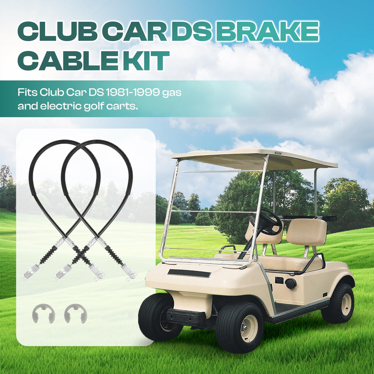 Drive Up installer-friendly kit for driver and passenger sides.