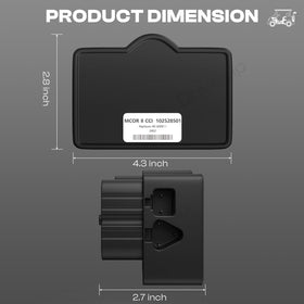 Easy installation helps upgrade your cart without complicated wiring.