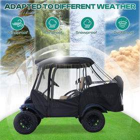 Drive Up easy-installation hooks help secure the enclosure in minutes