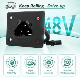 DRIVE UP EZGO 2Five 48V receptacle ensures reliable power delivery