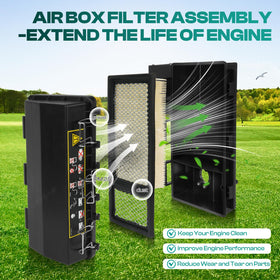 Drive Up EZGO filter cover showing robust, secure design