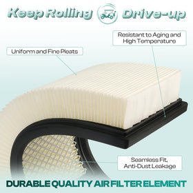 Drive Up EZGO air filter element for dust filtration and engine protection