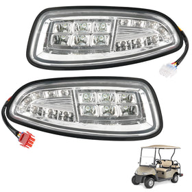DRIVE UP EZGO driver side headlight installed for RXV visibility