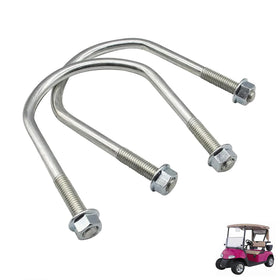 DRIVE UP EZGO heavy-duty rear U-bolt for RXV provides secure fit on 2008–2015.7 carts.