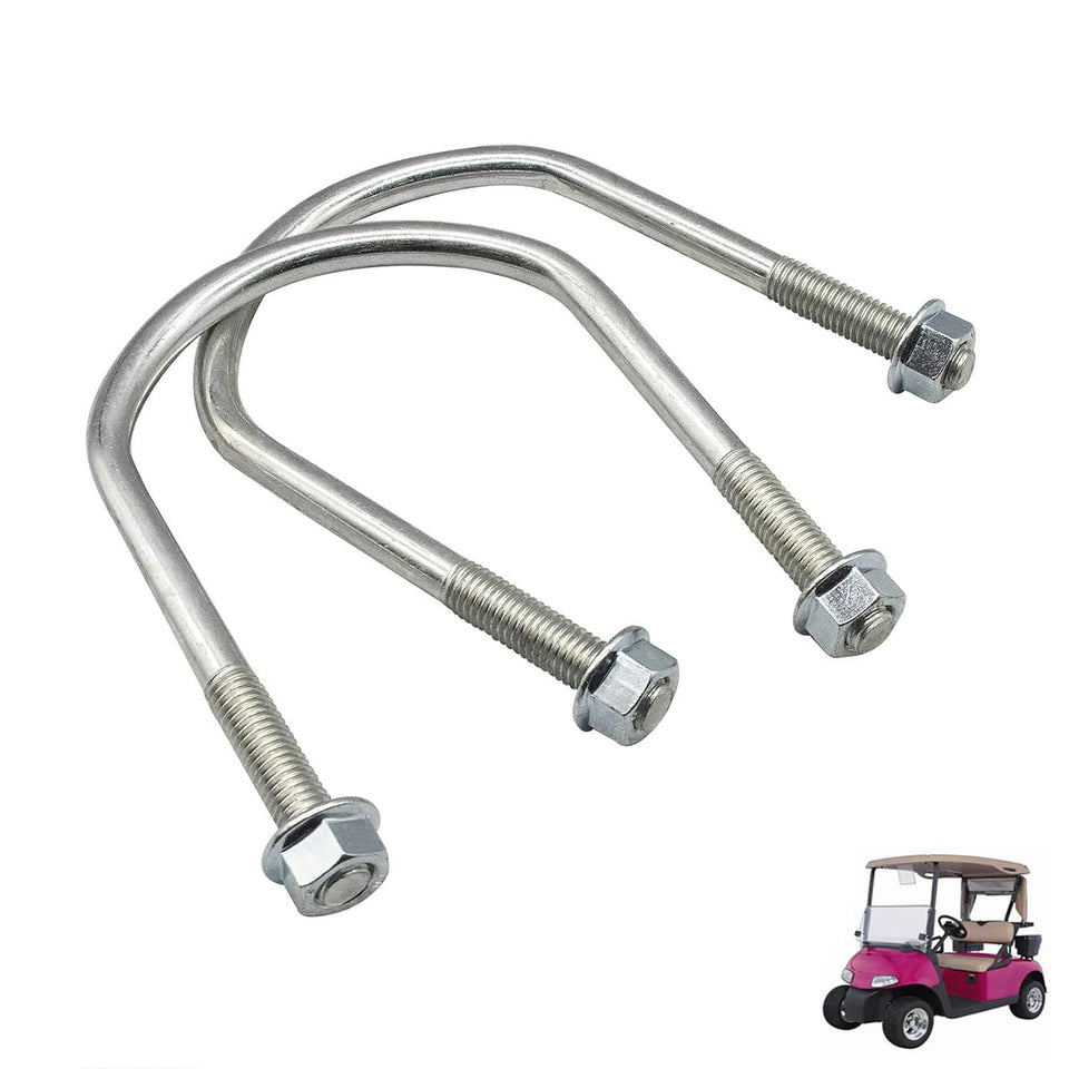 DRIVE UP EZGO heavy-duty rear U-bolt for RXV provides secure fit on 2008–2015.7 carts.