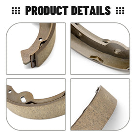 Drive Up EZGO Medalist brake shoes installed for smooth braking on inclines