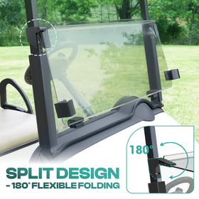 DRIVE UP EZGO RXV windshield UV protection reduces glare in sun