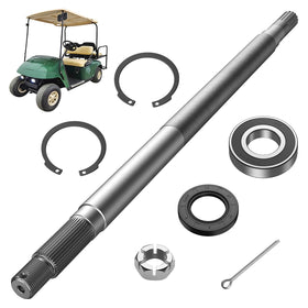 DRIVE UP EZGO rear axle shaft driver-side kit ready for installation