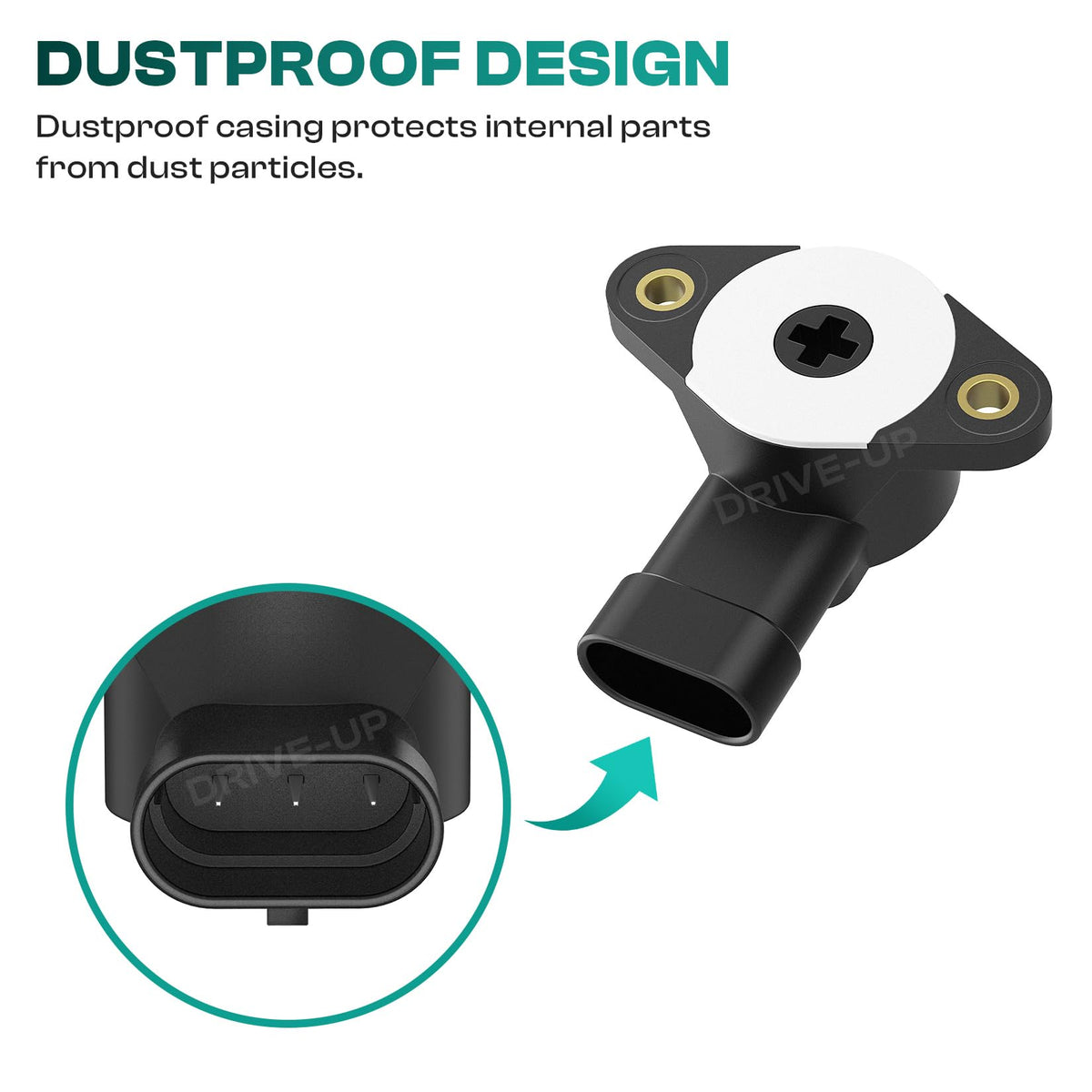 DRIVE UP EZGO RXV accelerator sensor connectors ready for hookup on cart