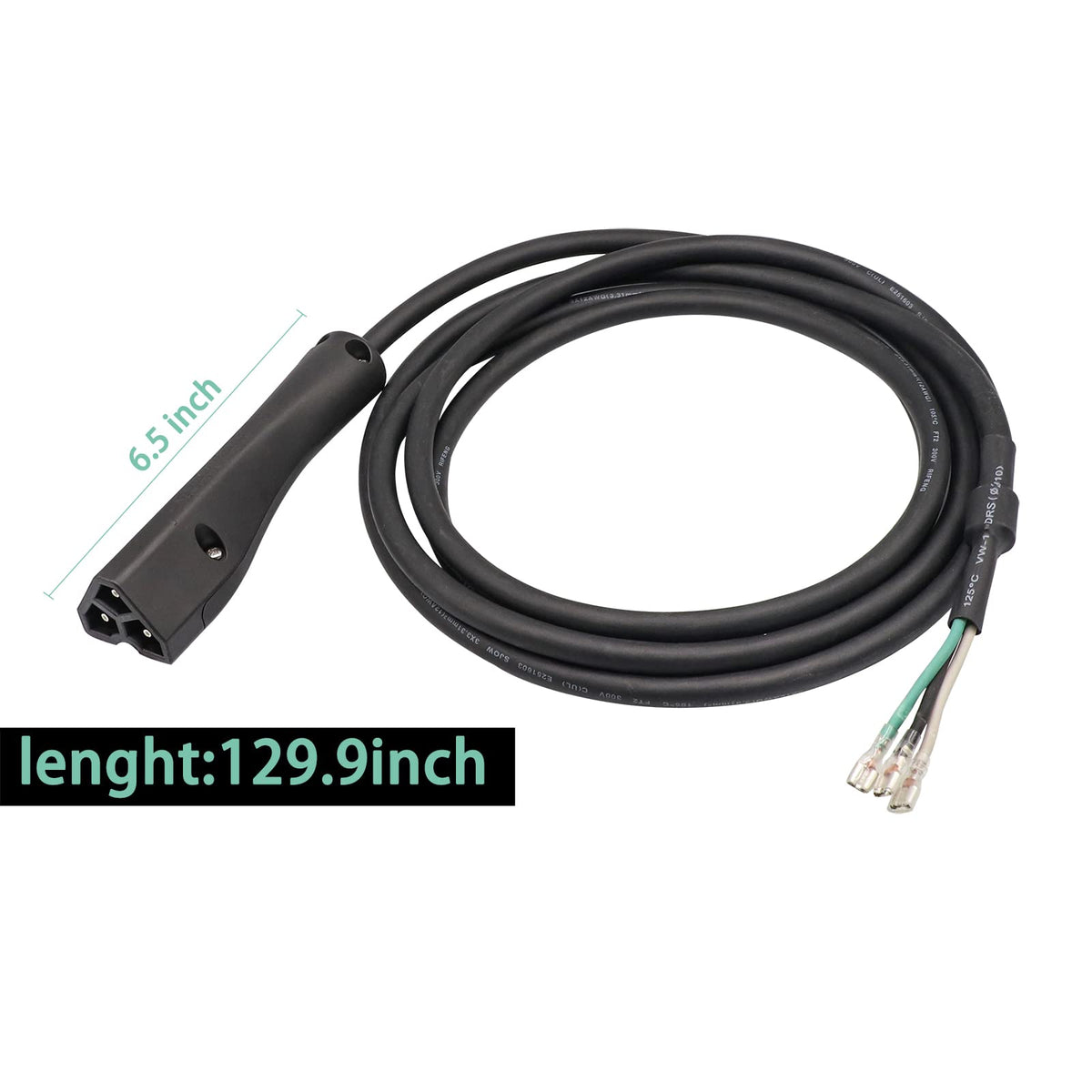 DRIVE UP EZGO RXV compatible charger plug provides reliable OEM-style fit.