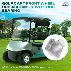 Drive Up EZGO RXV durable build sustains steady performance on uneven terrain.
