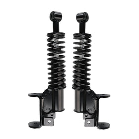 Drive Up EZGO RXV front shock assembly driver-side view improves ride stability