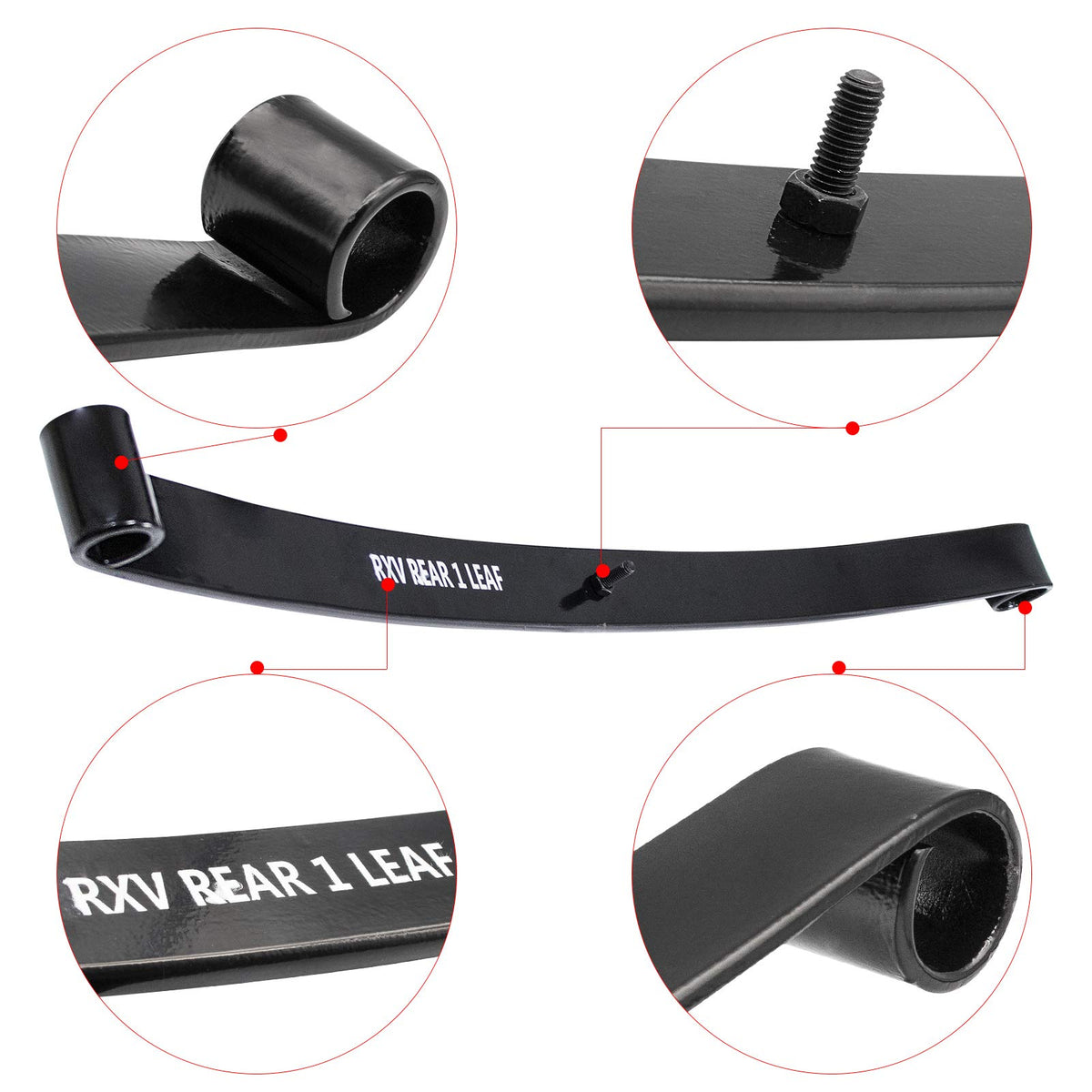 DRIVE UP EZGO RXV leaf spring package components for easy replacement