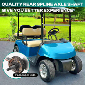 Drive Up EZGO RXV rear axle shaft passenger side—durable kit with seals and rings.