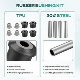 Drive Up EZGO RXV parts kit showing assembly-ready components.