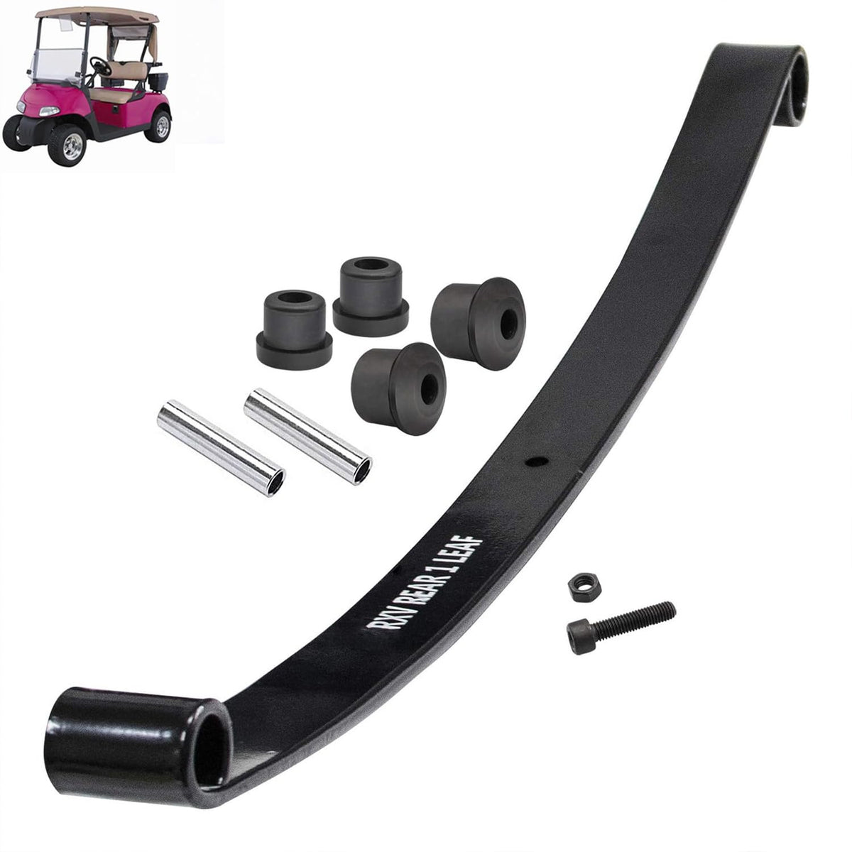 DRIVE UP EZGO RXV rear leaf spring kit 611713 for smoother golf cart rides