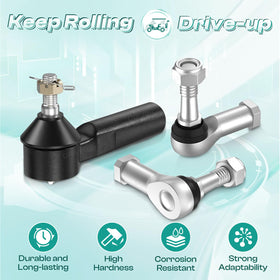 DRIVE UP EZGO TXT left tie rod end 70902-G02 improves control