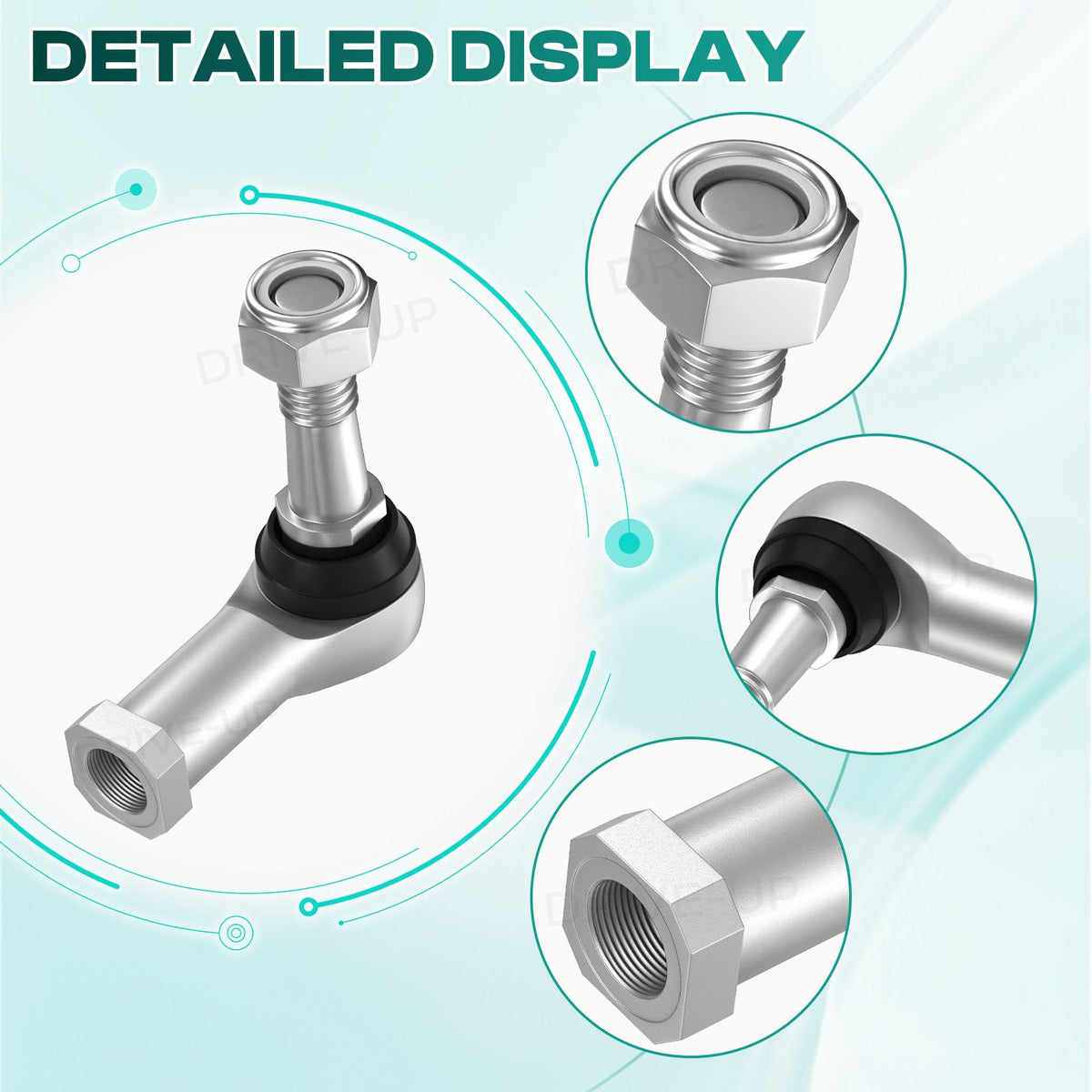 DRIVE UP EZGO TXT ball joint kit package contents