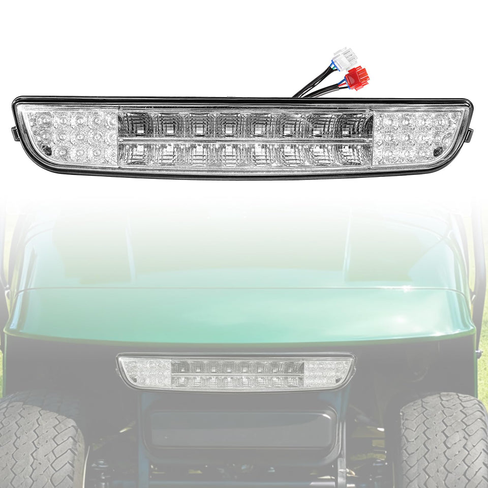 DRIVE UP EZGO TXT LED headlight bar front view for nighttime visibility