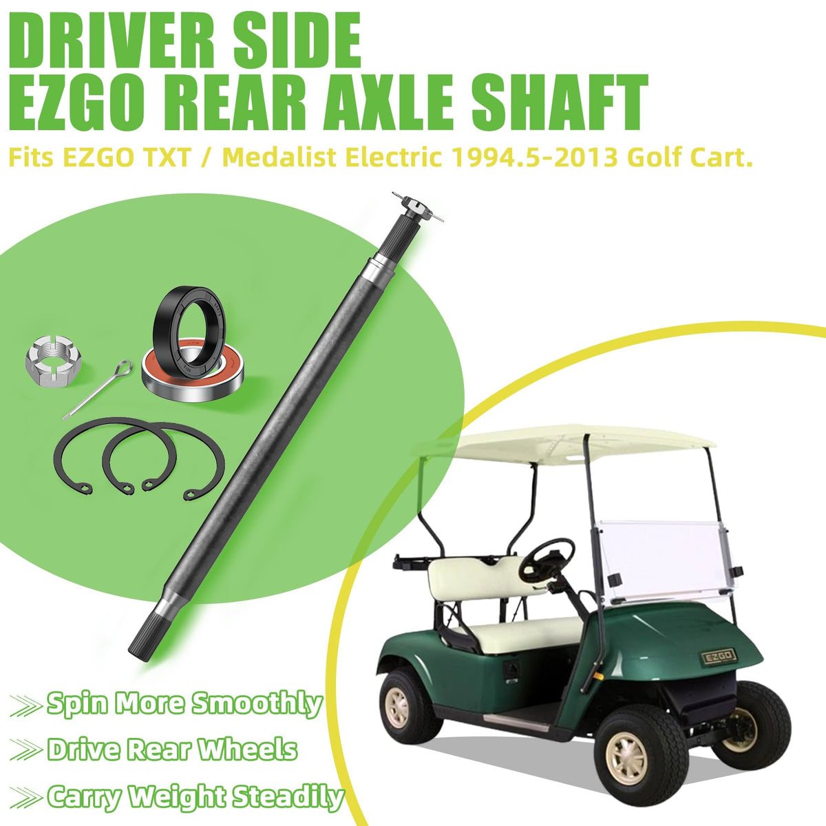 DRIVE UP EZGO TXT compatibility check helps ensure a proper fit.