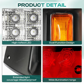 DRIVE UP EZGO TXT LED mounting screws included for easy fit