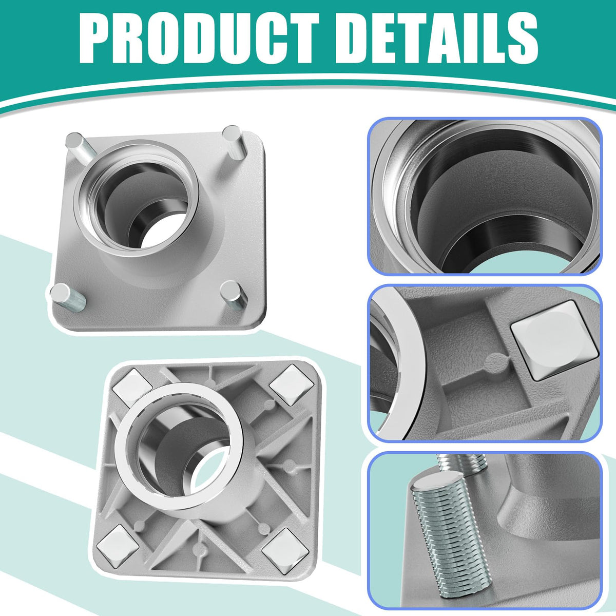 Drive Up EZGO TXT oil seal kit to protect the hub from leaks and debris.