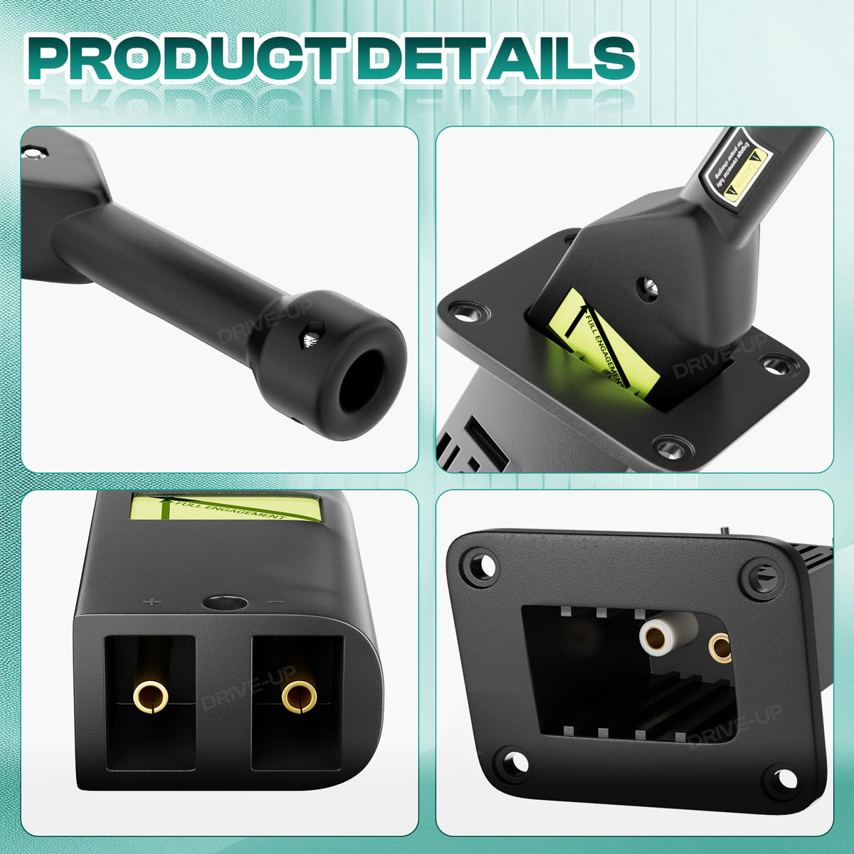 DRIVE UP EZGO TXT receptacle case shows rugged nylon construction.