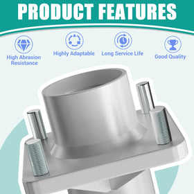 Drive Up EZGO TXT wheel bearings set for reliable front wheel rotation.