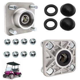 Drive Up front wheel hub for Yamaha fit; close-up shows sturdy build for smooth rides.