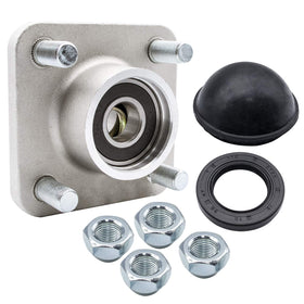 DRIVE UP front wheel hub for Yamaha G2/G8 with bearings and center cap for secure fit.