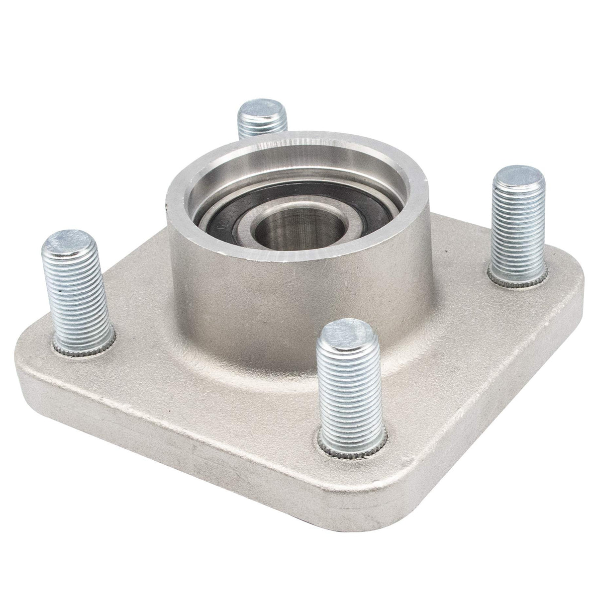 DRIVE UP wheel hub kit including bearings, lug bolts, nuts, and center cap for quick installation.