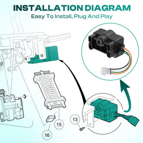 Drive Up GCOR sensor packaging photo highlights included components.