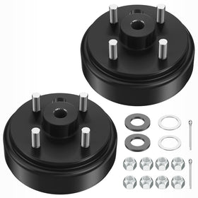 Drive Up brake drum hub for EZGO TXT 1982 and up, reliable replacement.