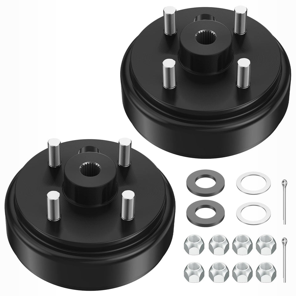 Drive Up brake drum hub for EZGO TXT 1982 and up, reliable replacement.