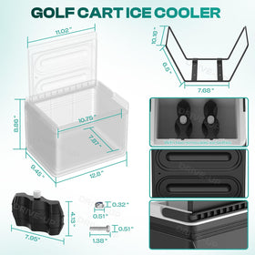Drive Up packaging contents include cooler and bracket